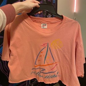 HILTON HEAD VINTAGE CROPPED TOP